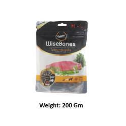 Gnawlers Dog Treats Medium Breed Wise Bone Turkey With Parsley 200 Gm