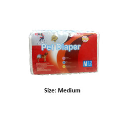 Super Dog Pet Diaper Medium