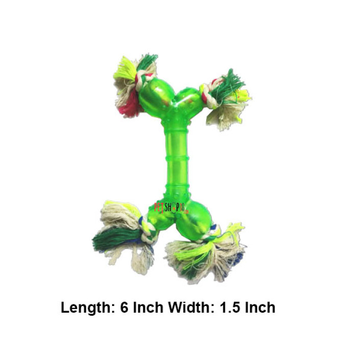 Super Dog Dog Toys Fun Knotted Bone Medium