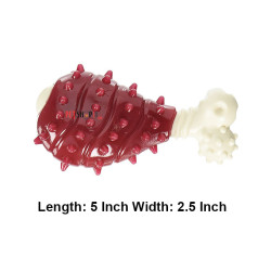 Super Dog Dog Toys Nylon Grilled Chicken Leg