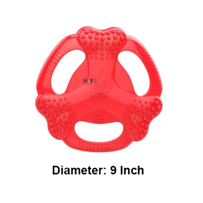 Super Dog Toys Rubber Flying Tug