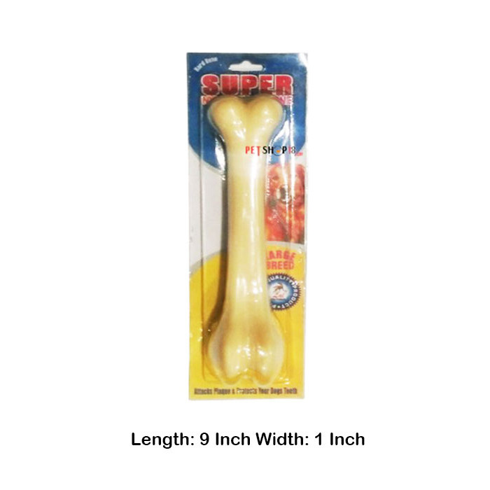 Super Dog Toys Nylon Chewable Bone Large