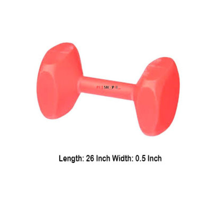 Super Dog Dog Toy Plastic Dumbbell Toy Small