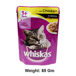 Whiskas Cat Treat Chicken In Gravy Pouch 85 Gm