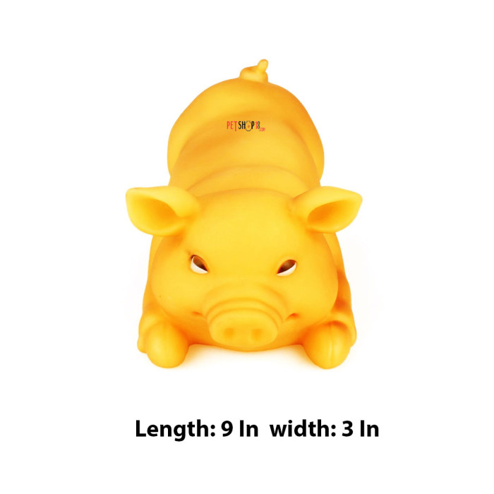 Super Dog Dog Toys Relaxing Squeaky Pig 